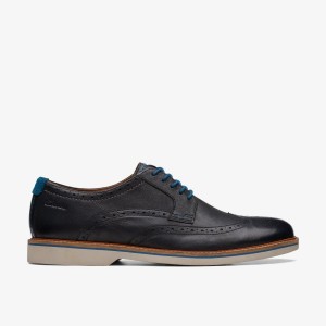 Clarks Atticus LT Limit Black Leather Black | FT3802796