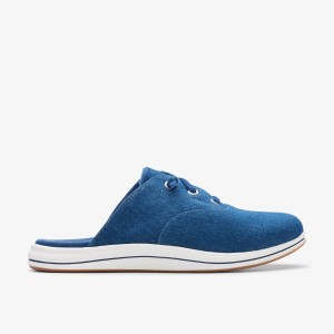 Clarks Breeze Clara Dark Denim Dark Blue | JU5091248