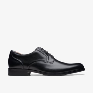 Clarks Craft Arlo Lace Black Leather Black | KC9715082