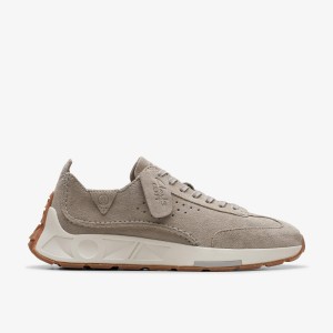 Clarks Craft Speed Light Grey Suede Light Grey | KX2490173