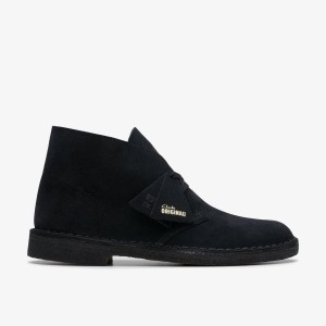 Clarks Desert Boot Black Suede Black | RT1762358