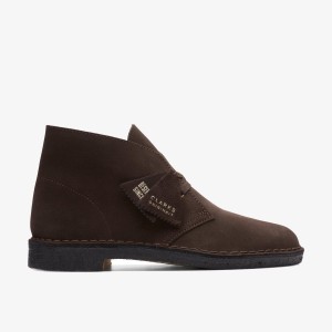 Clarks Desert Boot Brown Suede Brown | BD8245103