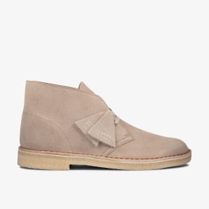 Clarks Desert Boot Sand Suede Brown | SF6205347