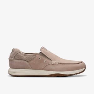 Clarks Sailview Step Light Grey Nubuck Light Grey | YU6791820