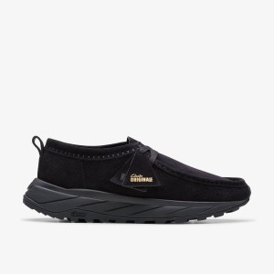 Clarks Walla Eden Lo Black Suede Black | XM4652178