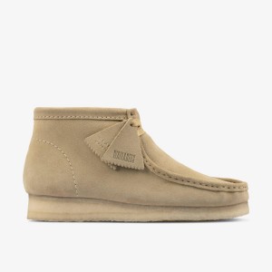 Clarks Wallabee Boot Maple Suede Maple | SJ1426590