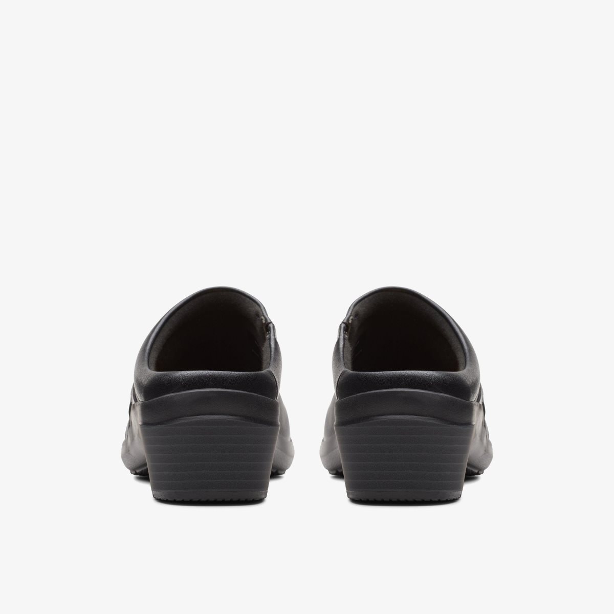 Clarks Angie Mist Black Leather Black | JM2485069