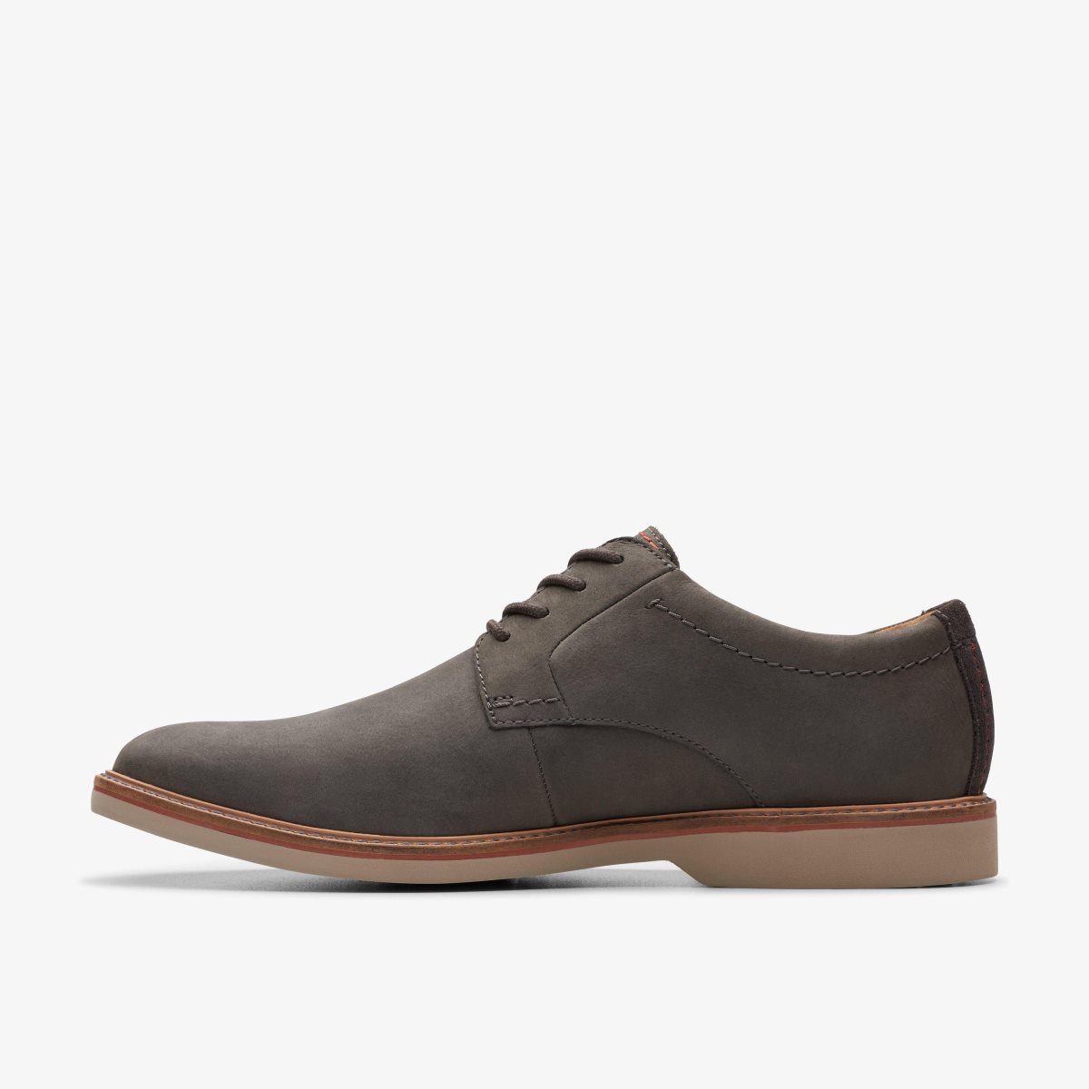 Clarks Atticus LT Lace Dark Grey Nubuck Dark Grey | PO5739248