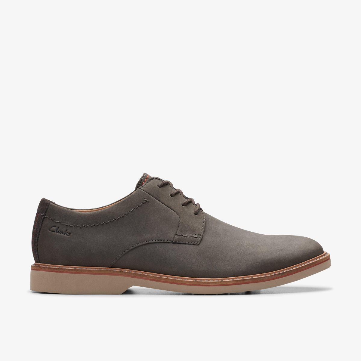 Clarks Dress Shoes Store Official Site Men Atticus LT Lace Dark Grey Nubuck Dark Grey