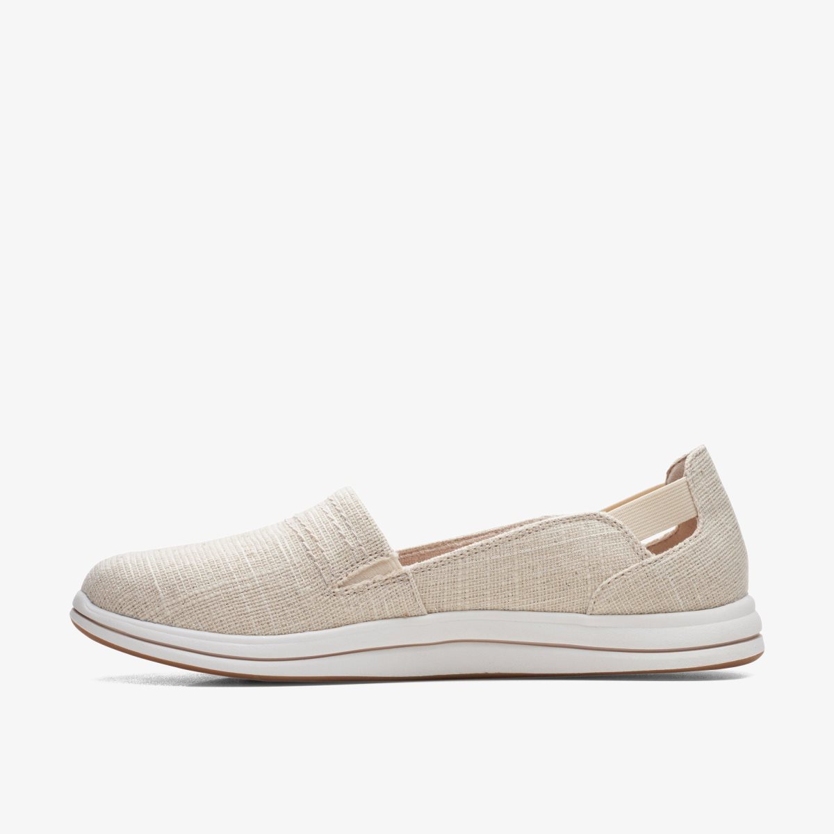 Clarks Breeze Step II Natural Interest Beige | AZ7826093