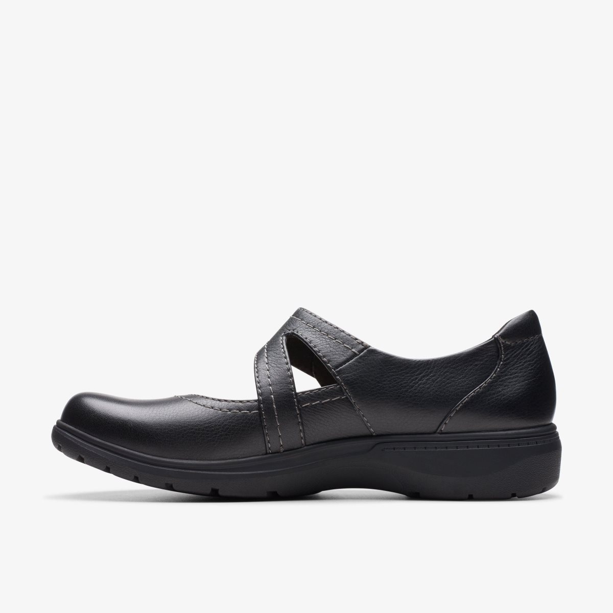 Clarks Carleigh Jane Black Leather Black | FW4016975