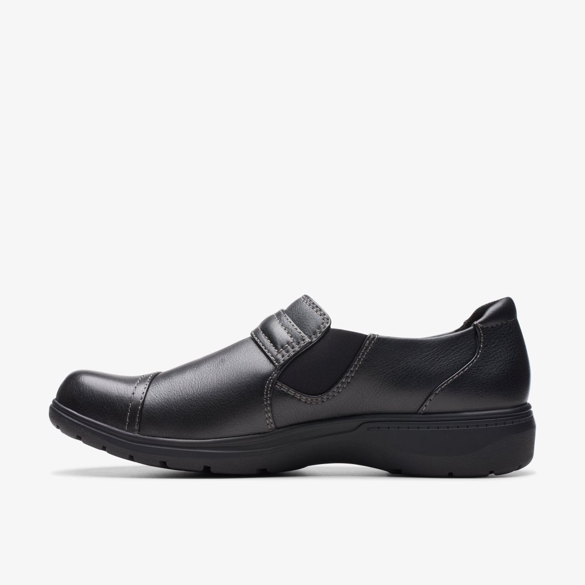 Clarks Carleigh Pearl Black Leather Black | RN2609153