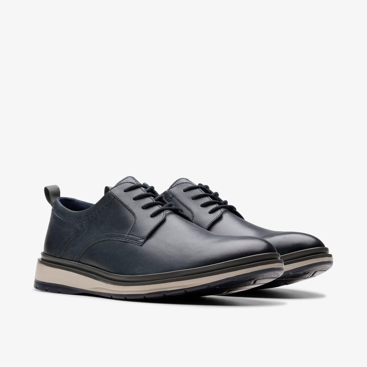 Clarks Chantry Lo Navy Leather Navy | ZW7502948