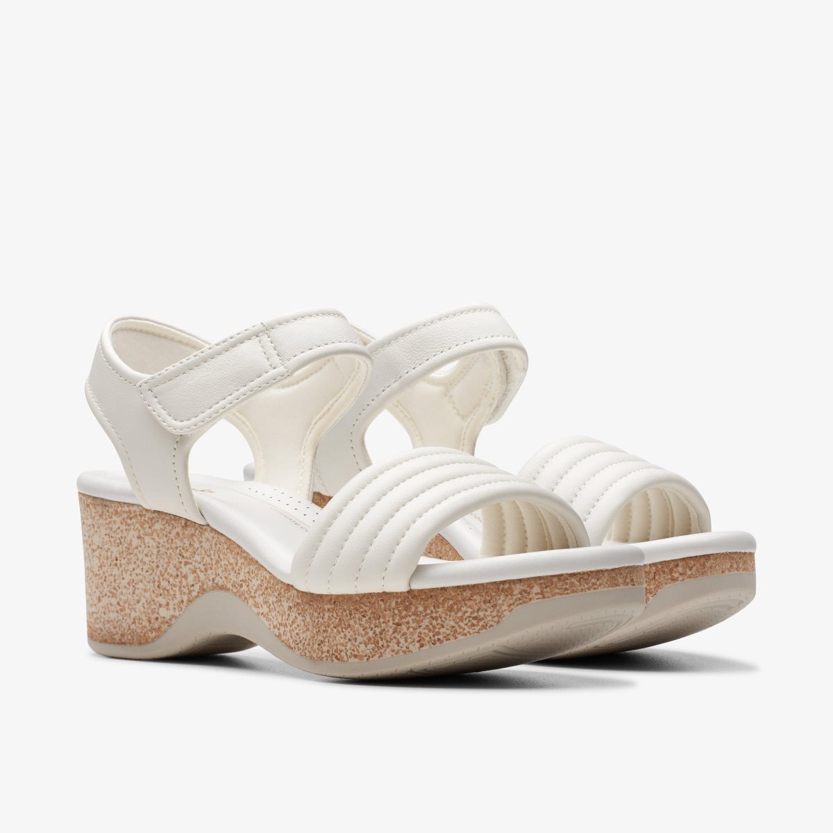 Clarks Chelseah Gem Off White Leather White | SP1894250