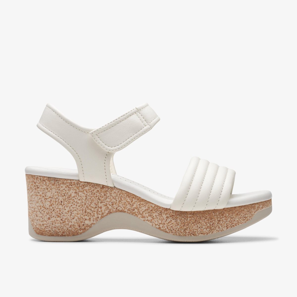 Clarks Chelseah Gem Off White Leather White | SP1894250