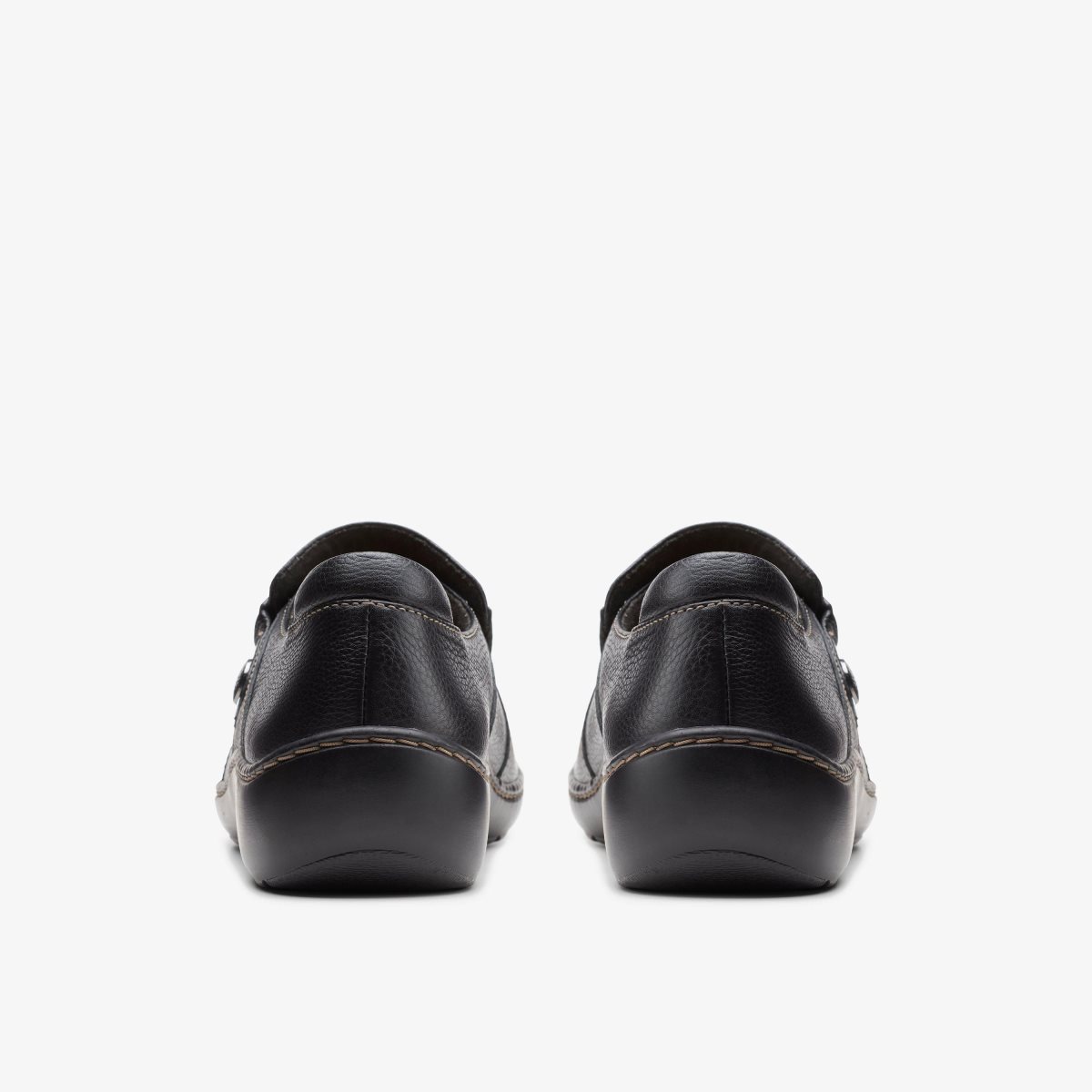 Clarks Cora Poppy Black Tumbled Black | GN3945710