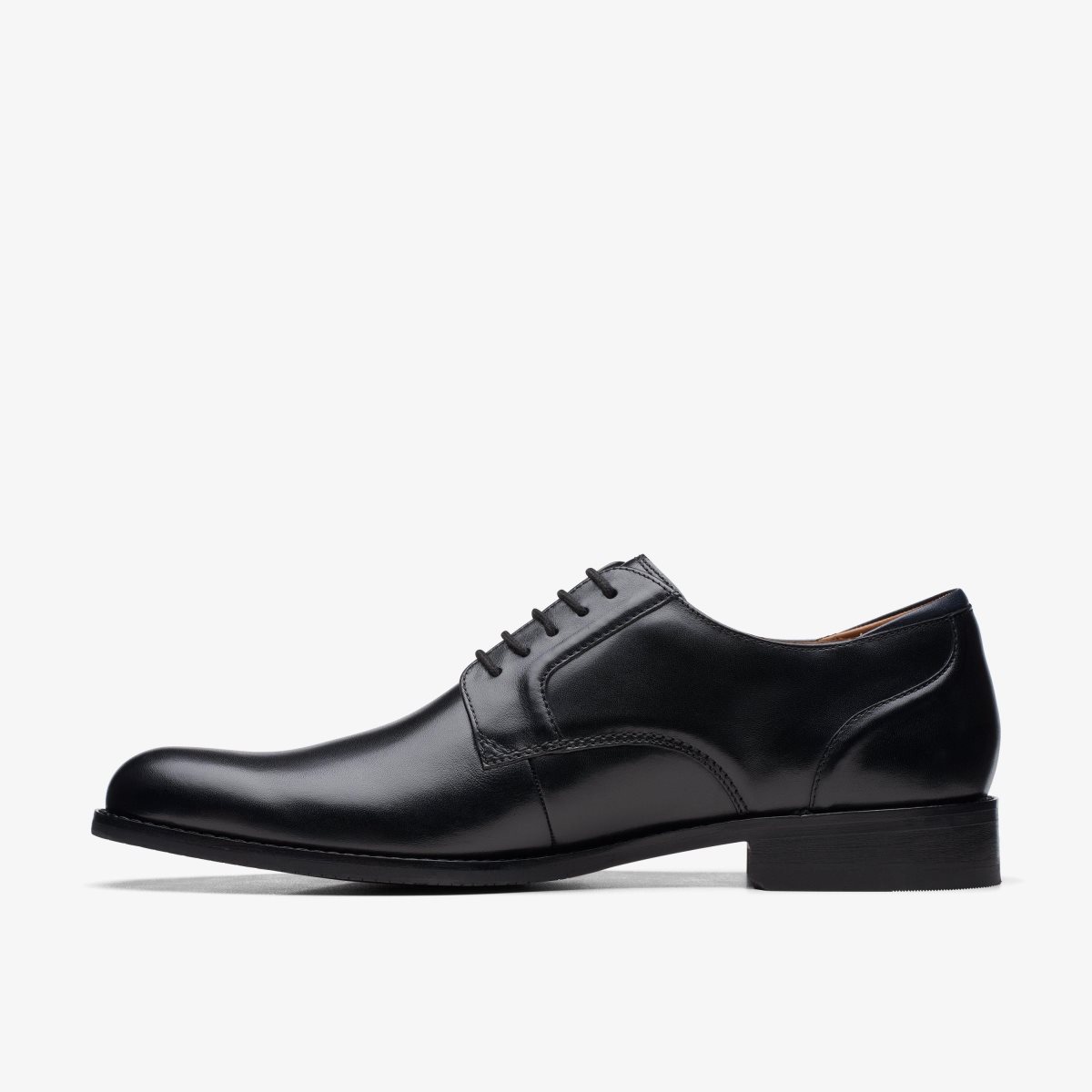 Clarks Craft Arlo Lace Black Leather Black | KC9715082