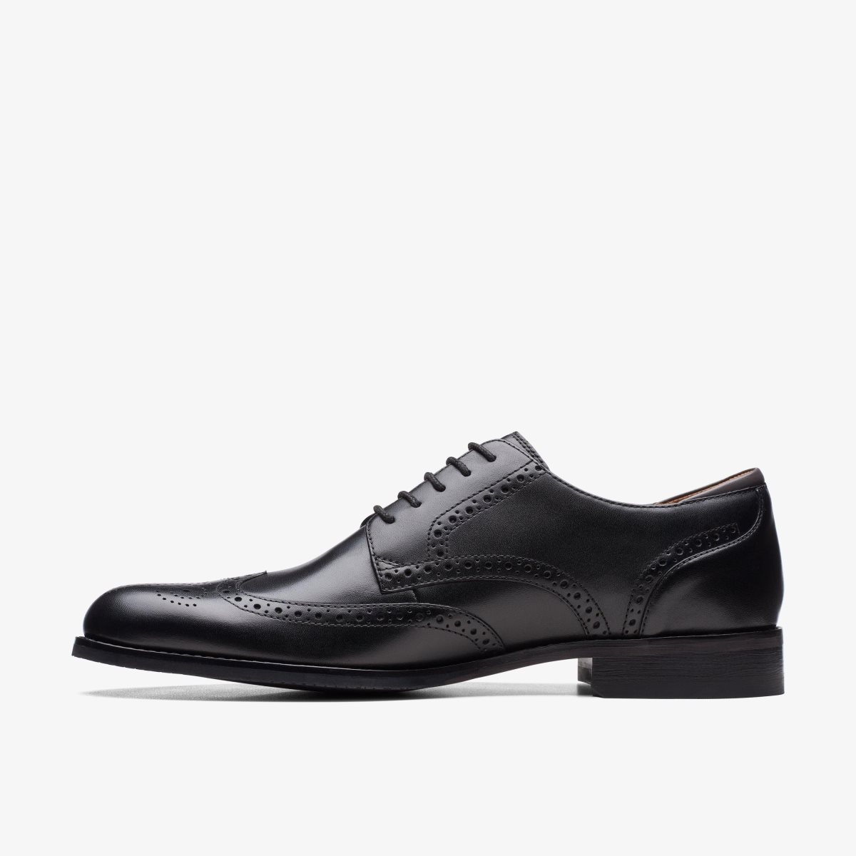 Clarks Craft Arlo Limit Black Leather Black | GY4905328