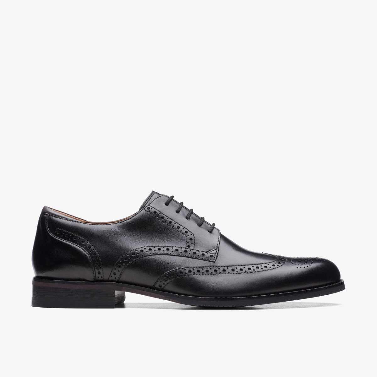 Clarks Craft Arlo Limit Black Leather Black | GY4905328