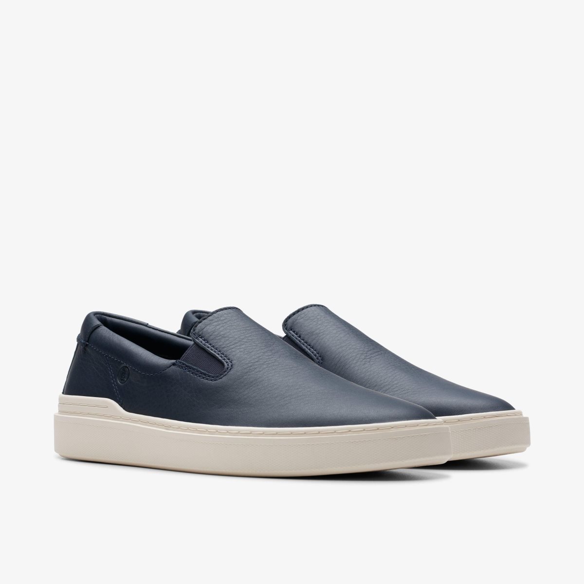 Clarks Craft Swift Go Navy Leather Navy | MQ1805263