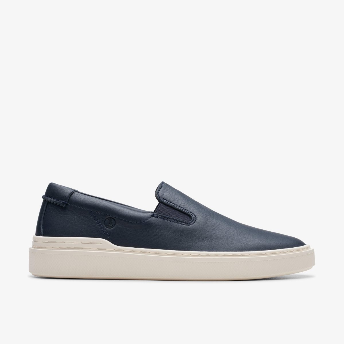 Clarks Craft Swift Go Navy Leather Navy | MQ1805263