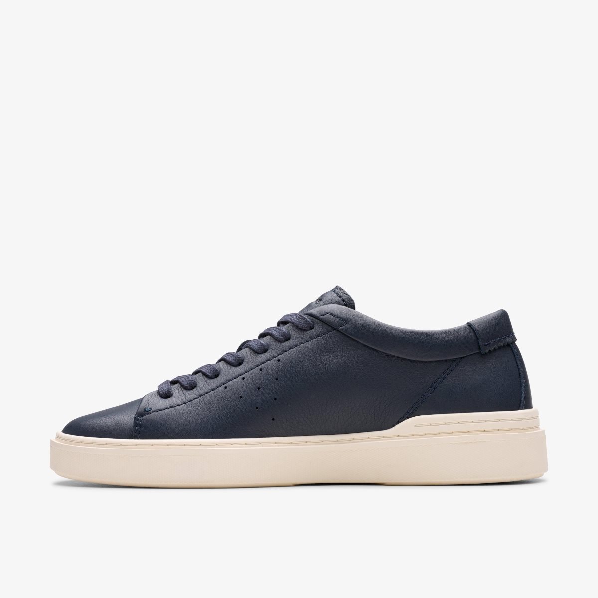 Clarks Craft Swift Navy Leather Navy | EQ4163725