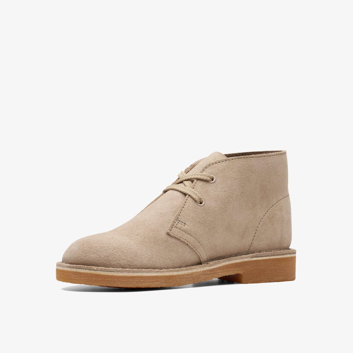 Clarks Desert Boot Older Sand Brown | QN3281645