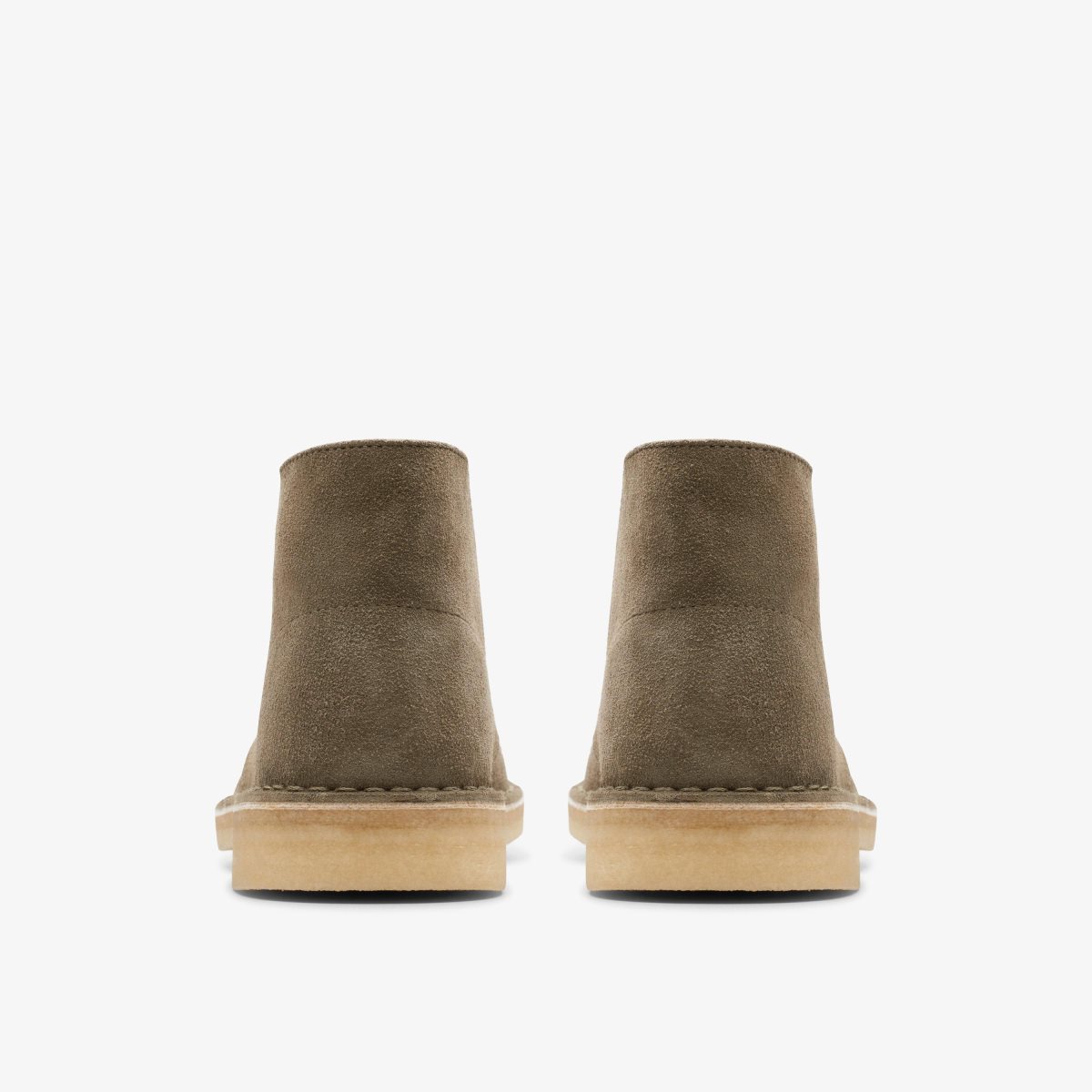 Clarks Desert Boot Pale Khaki Suede Khaki | YT6451730