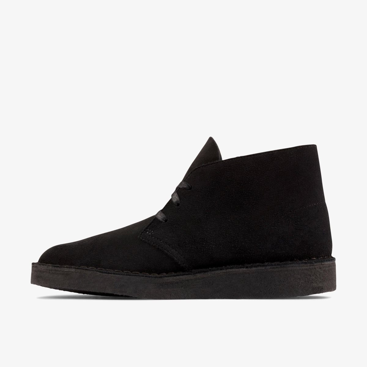 Clarks Desert Coal Black Suede Black | HW8609721