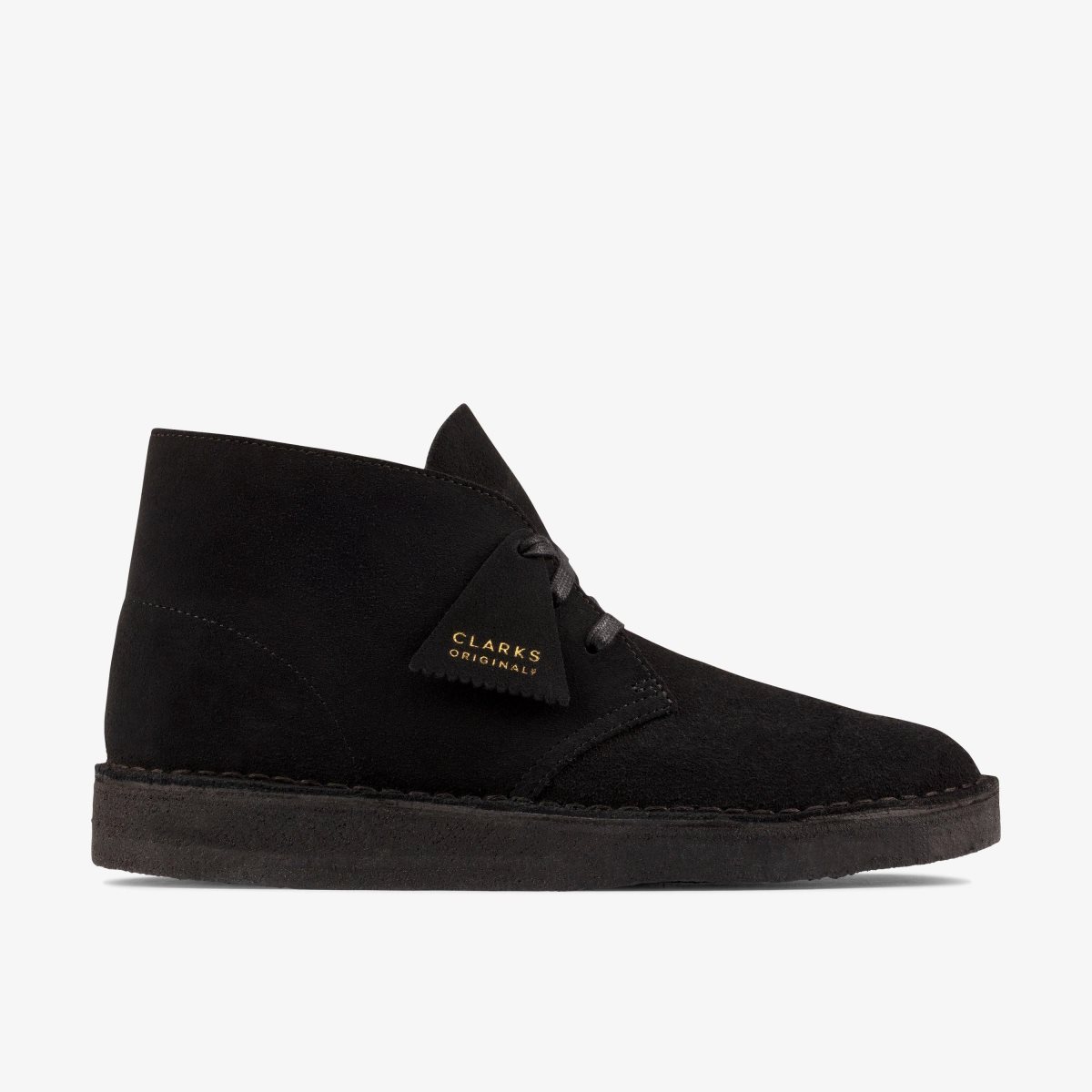 Clarks Desert Coal Black Suede Black | HW8609721