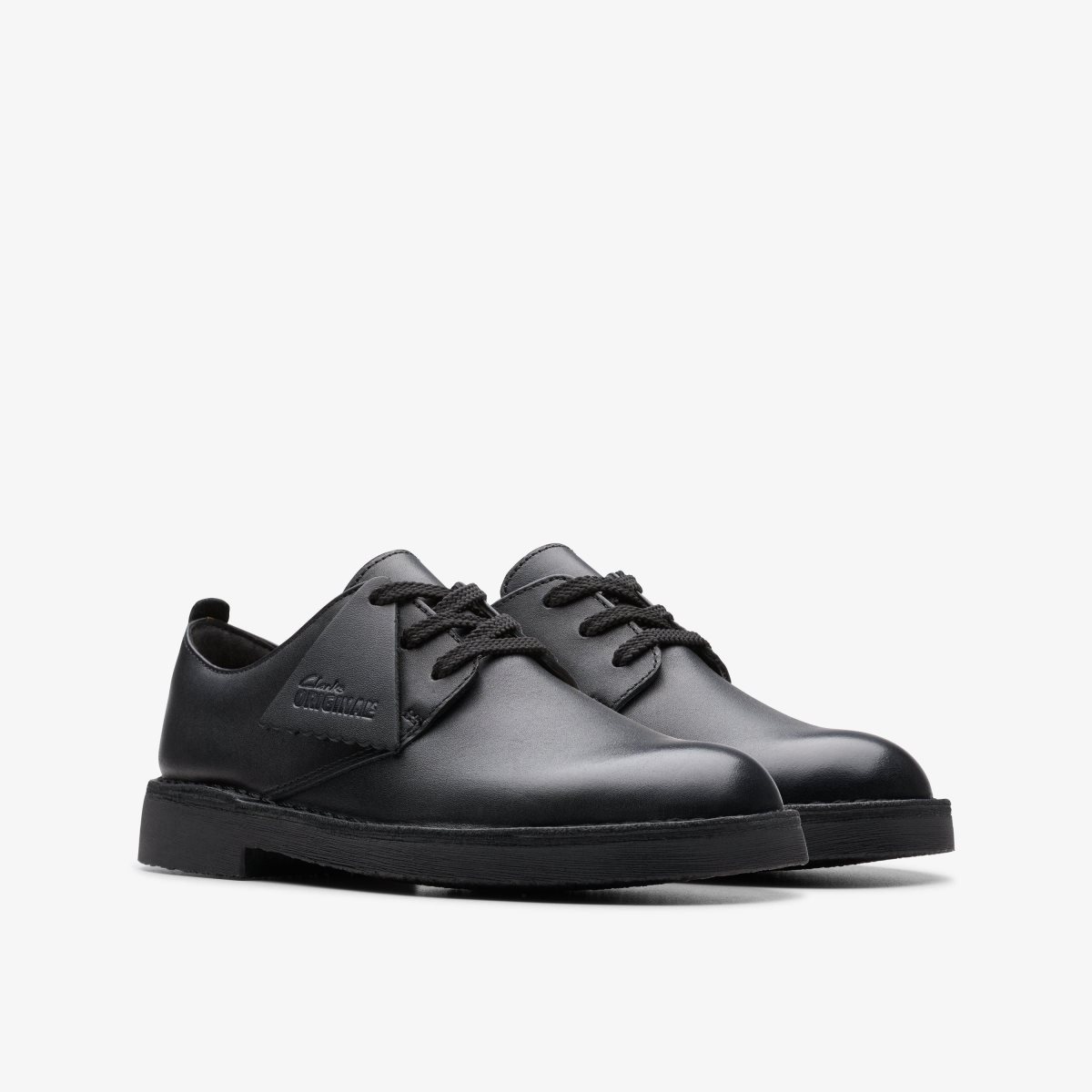 Clarks Desert London Older Black Black | QU5329781