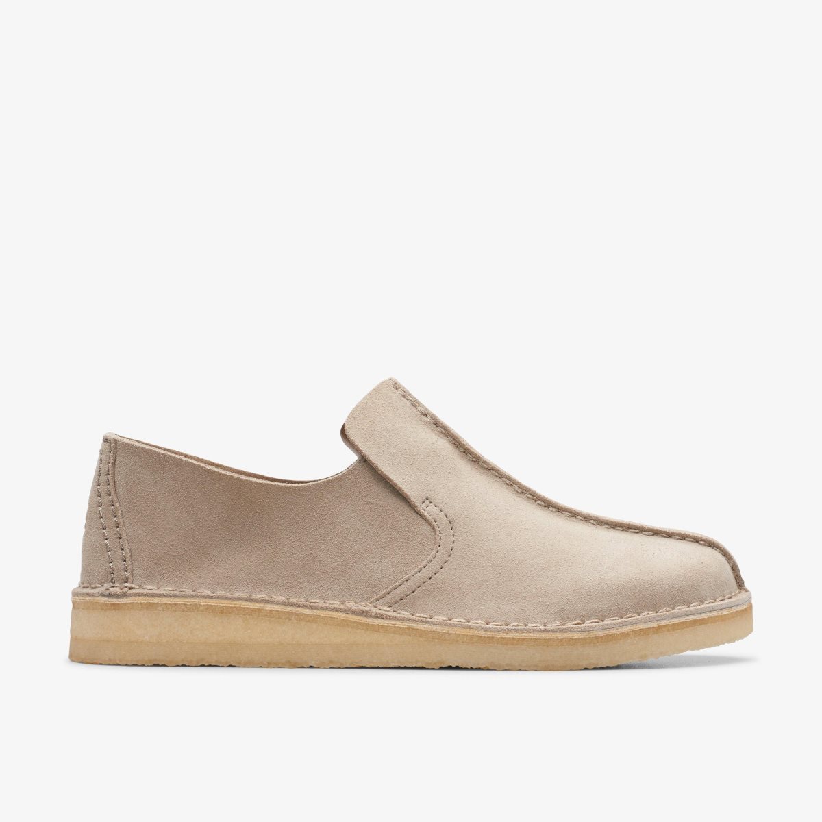 Clarks Desert Mosier Sand Suede Brown | NV7649235