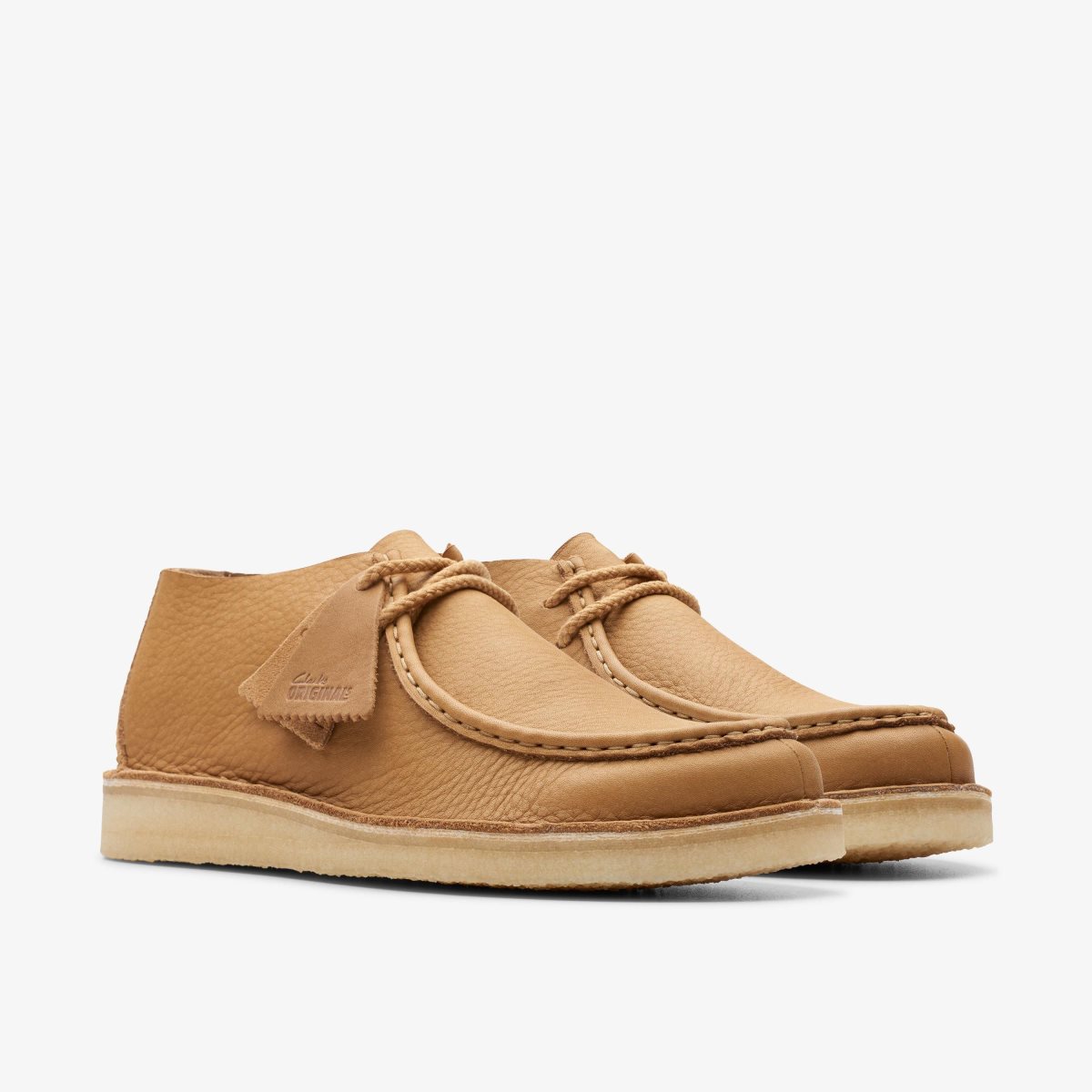 Clarks Desert Nomad Mid Tan Leather Brown | FO9416730