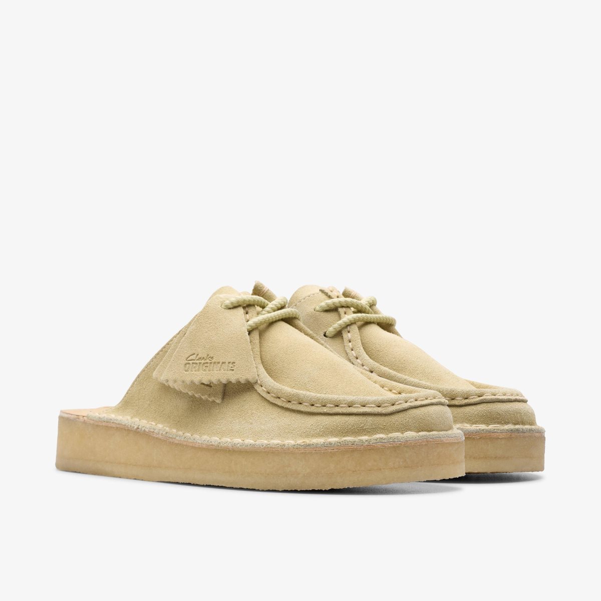 Clarks Desert Nomad Mule Maple Suede Maple | QK3918670