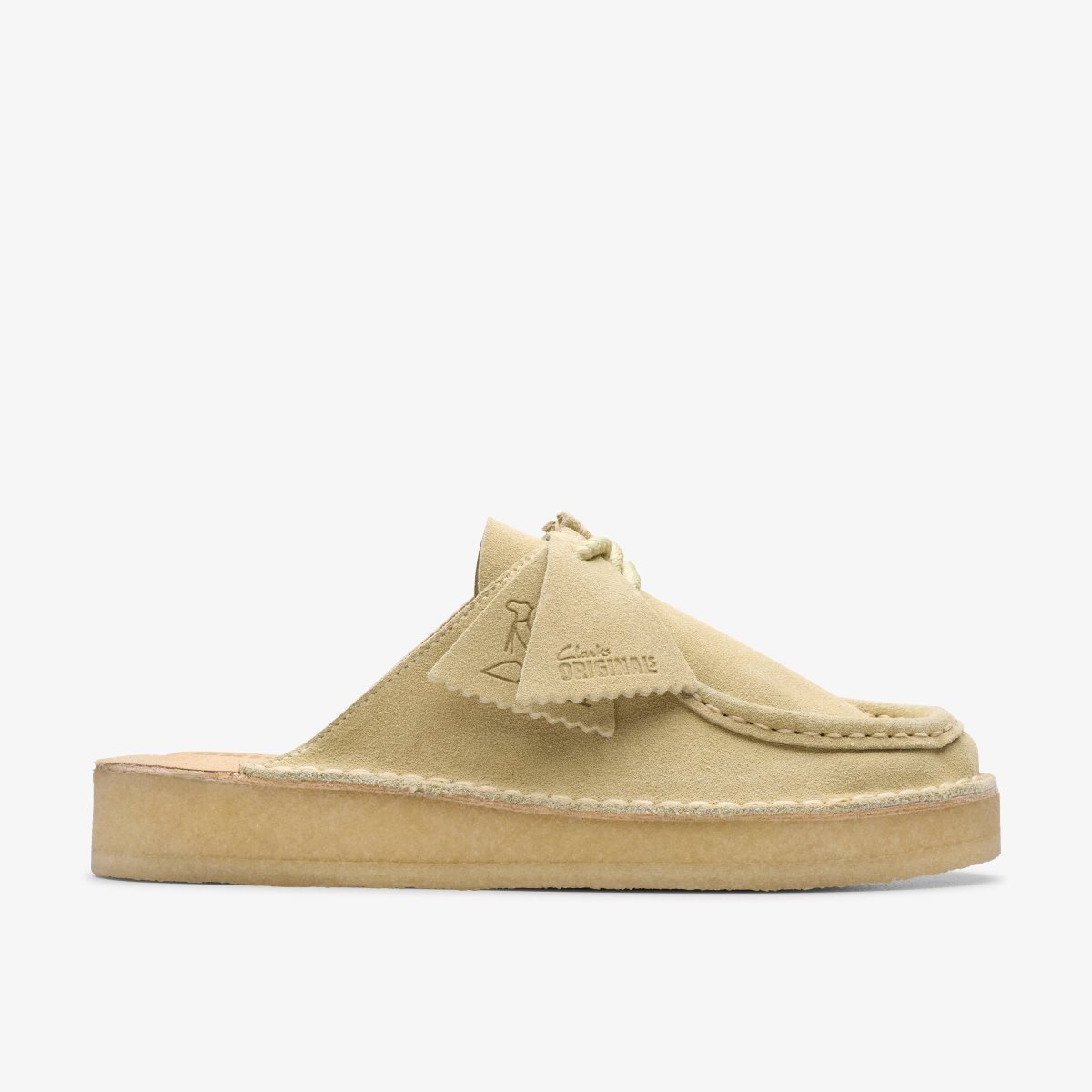 Clarks Desert Nomad Mule Maple Suede Maple | QK3918670