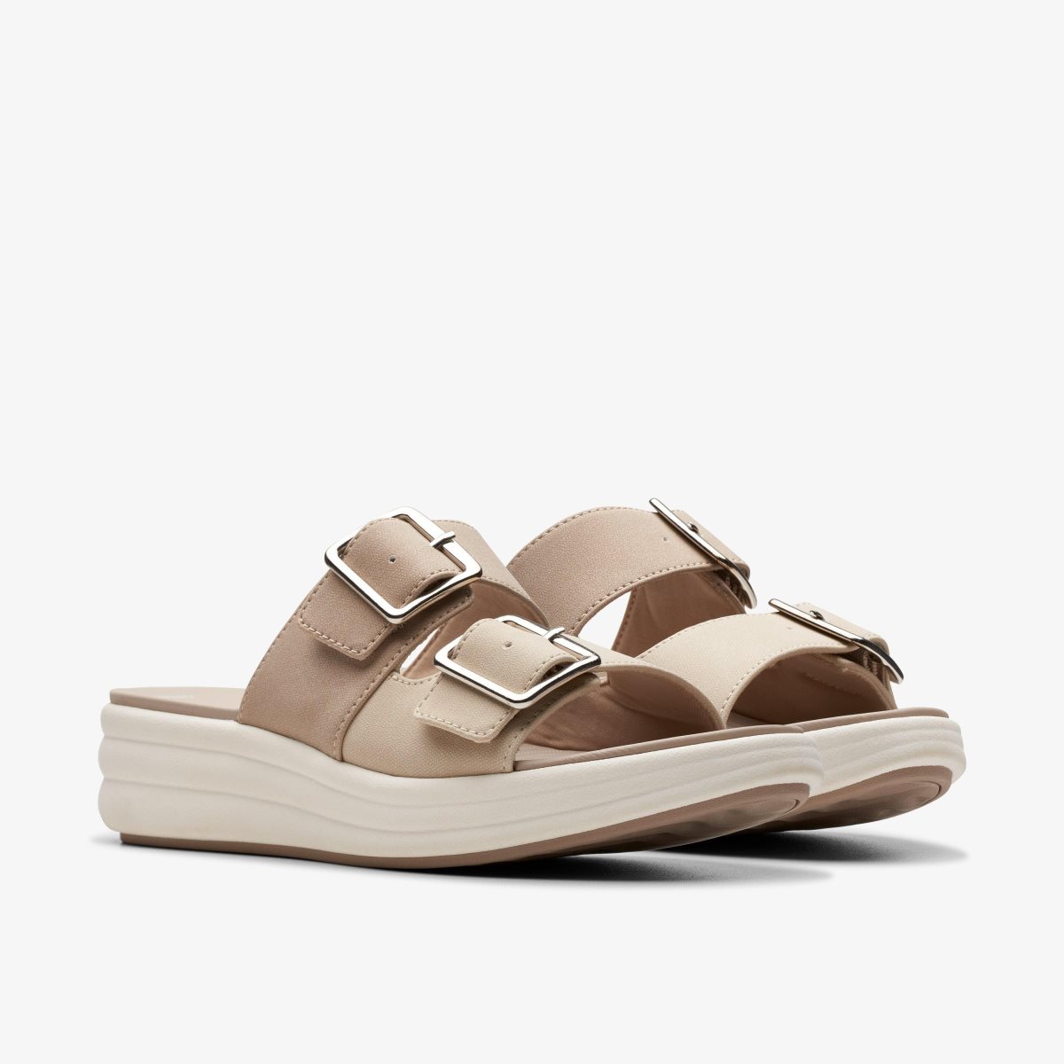 Clarks Drift Buckle Sand Combination Brown | MS2730568