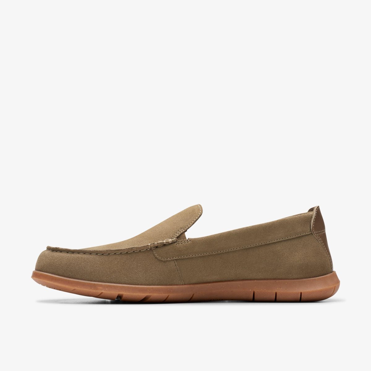 Clarks Flexway Step Olive Suede Olive | EG1962574