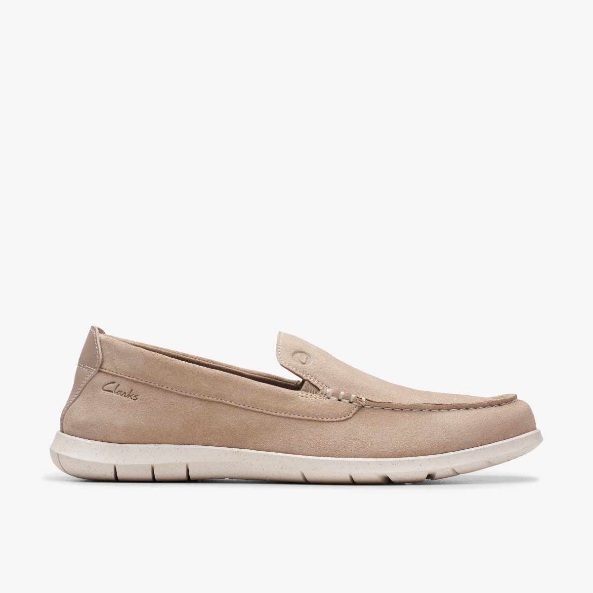 Clarks Flexway Step Sand Suede Brown | HQ5068374