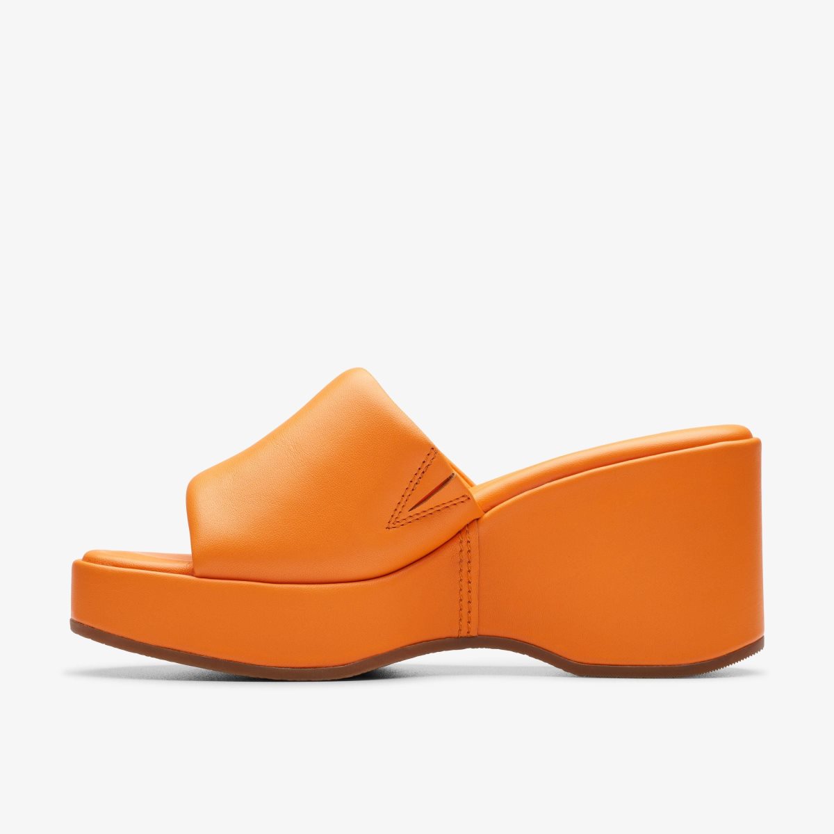 Clarks Manon Glide Orange Leather Orange | BA2358790