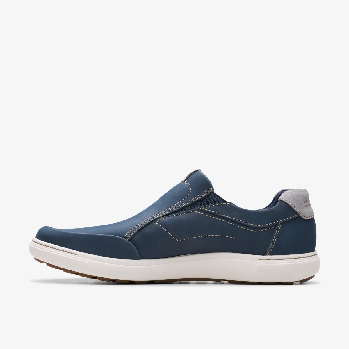 Clarks Mapstone Step Navy Nubuck Navy | DF3062895