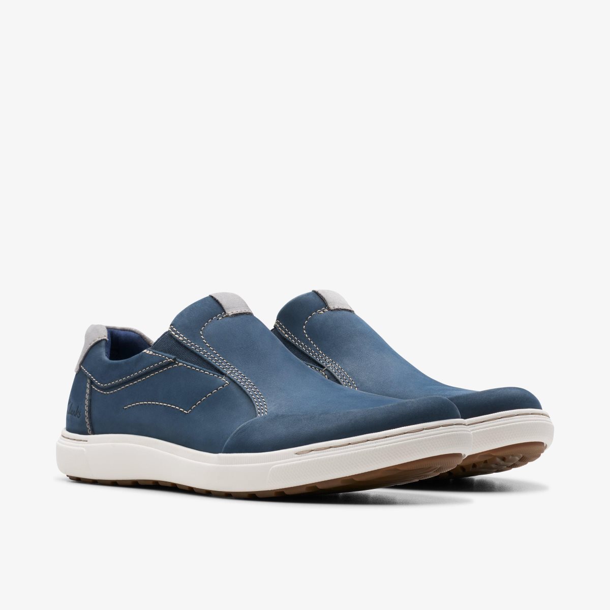 Clarks Mapstone Step Navy Nubuck Navy | DF3062895