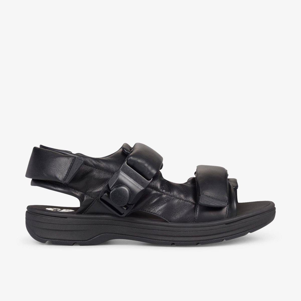 Clarks Martine Rose Mens Sandal 1 Black Leather Black | SQ4279386