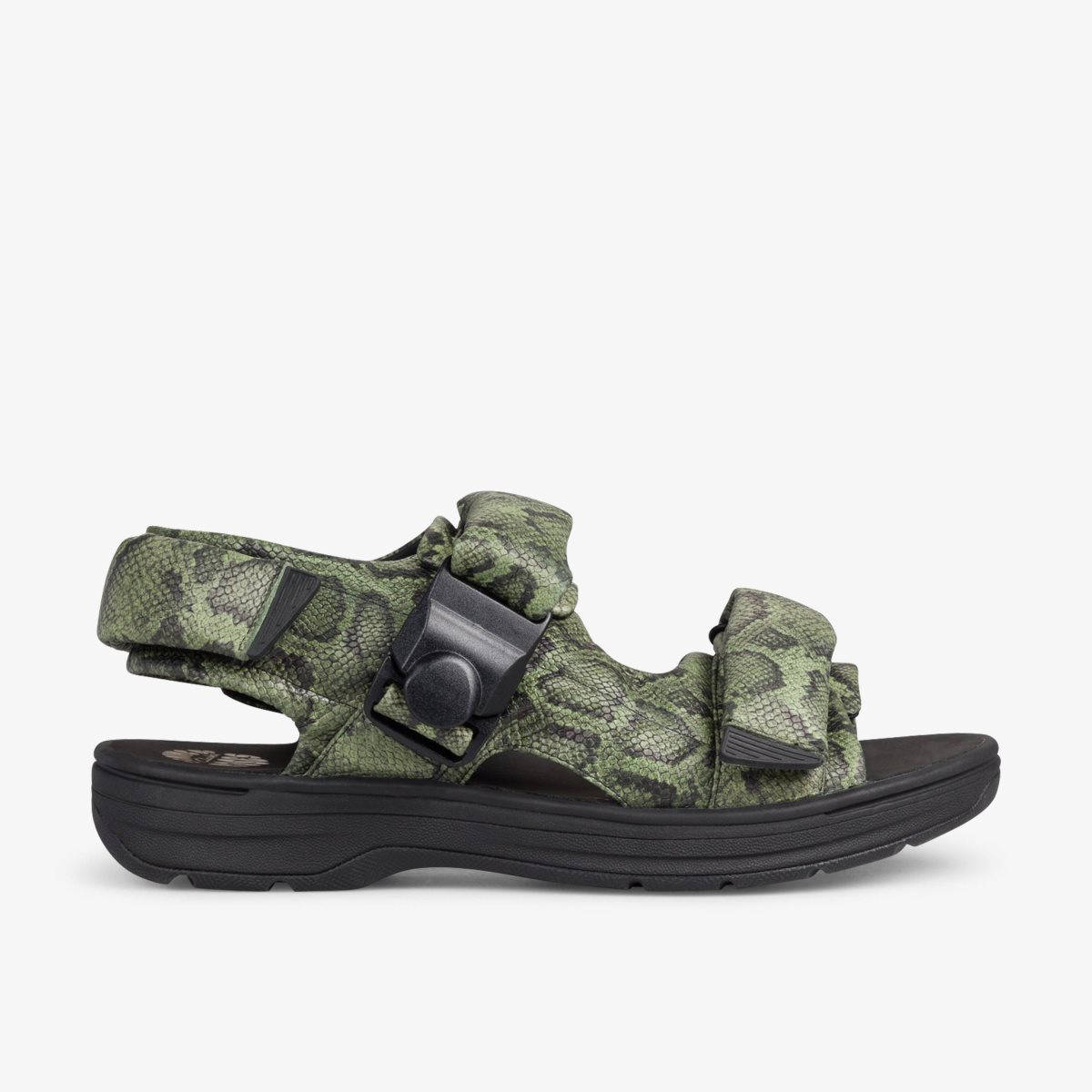 Clarks Martine Rose Mens Sandal 1 Green Snake Green Snake | SY3865741