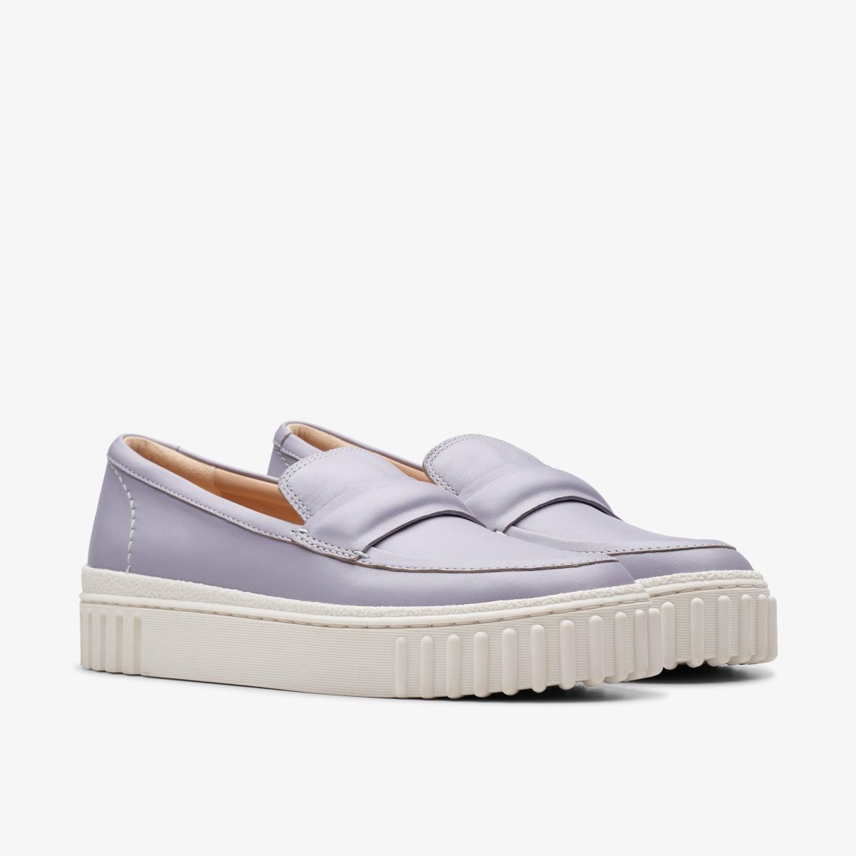 Clarks Mayhill Cove Lilac Leather Purple | IW2768031