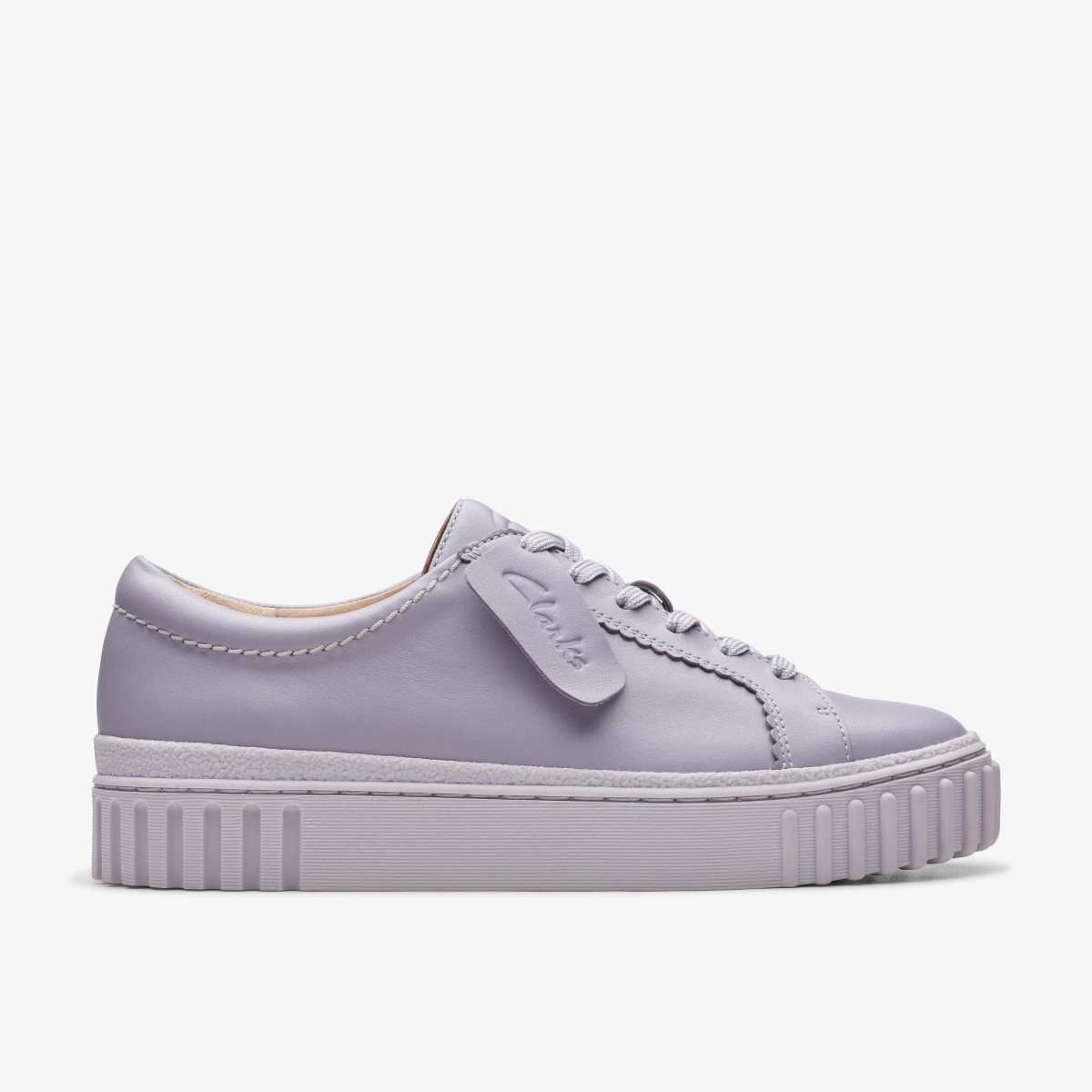 Clarks Mayhill Walk Lilac Leather Purple | QL6083127