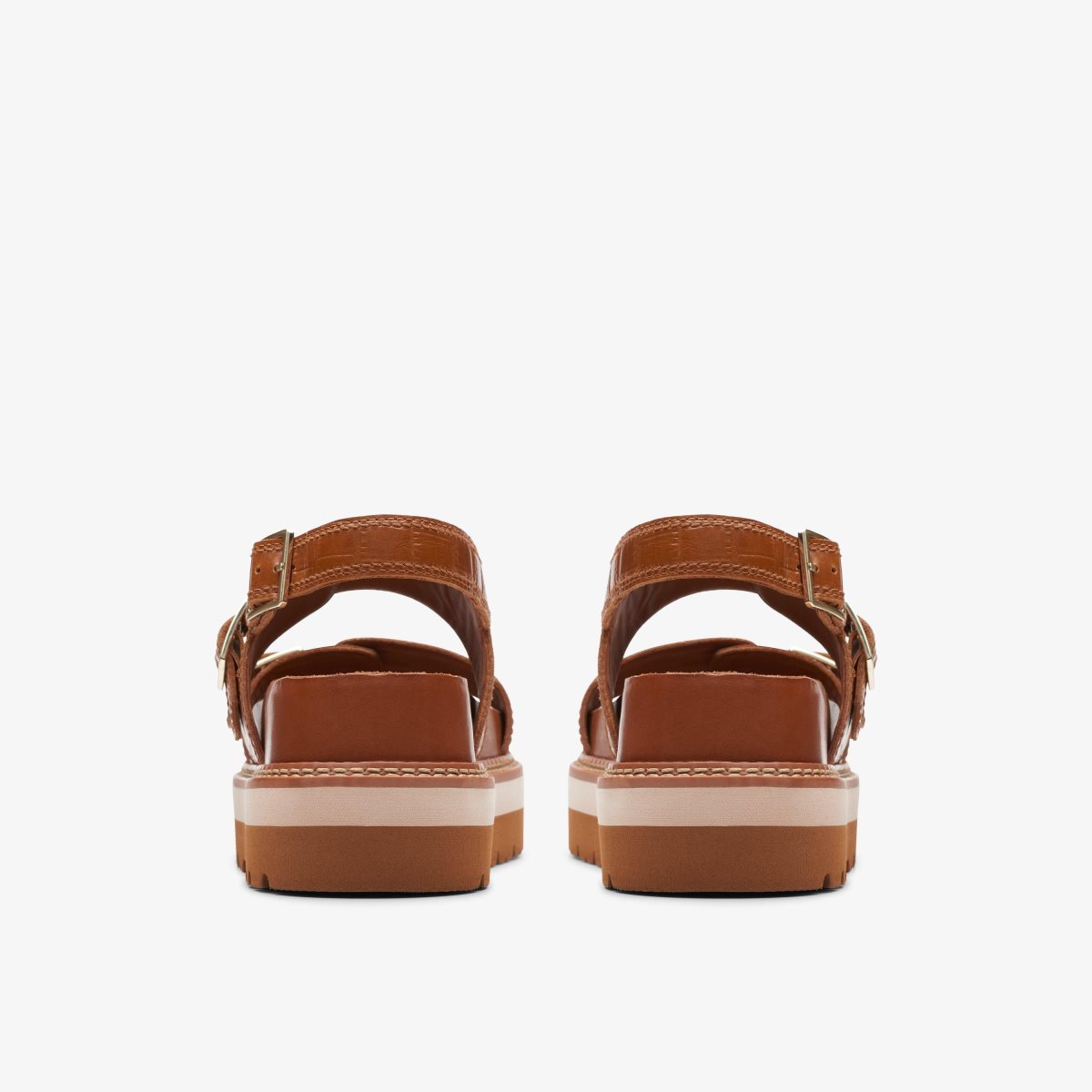 Clarks ORIANNA GLIDE Tan Interest Brown | FU4359610