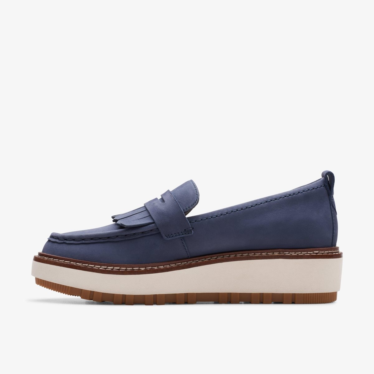 Clarks Orianna Loafer Navy Nubuck Navy | KW1906732