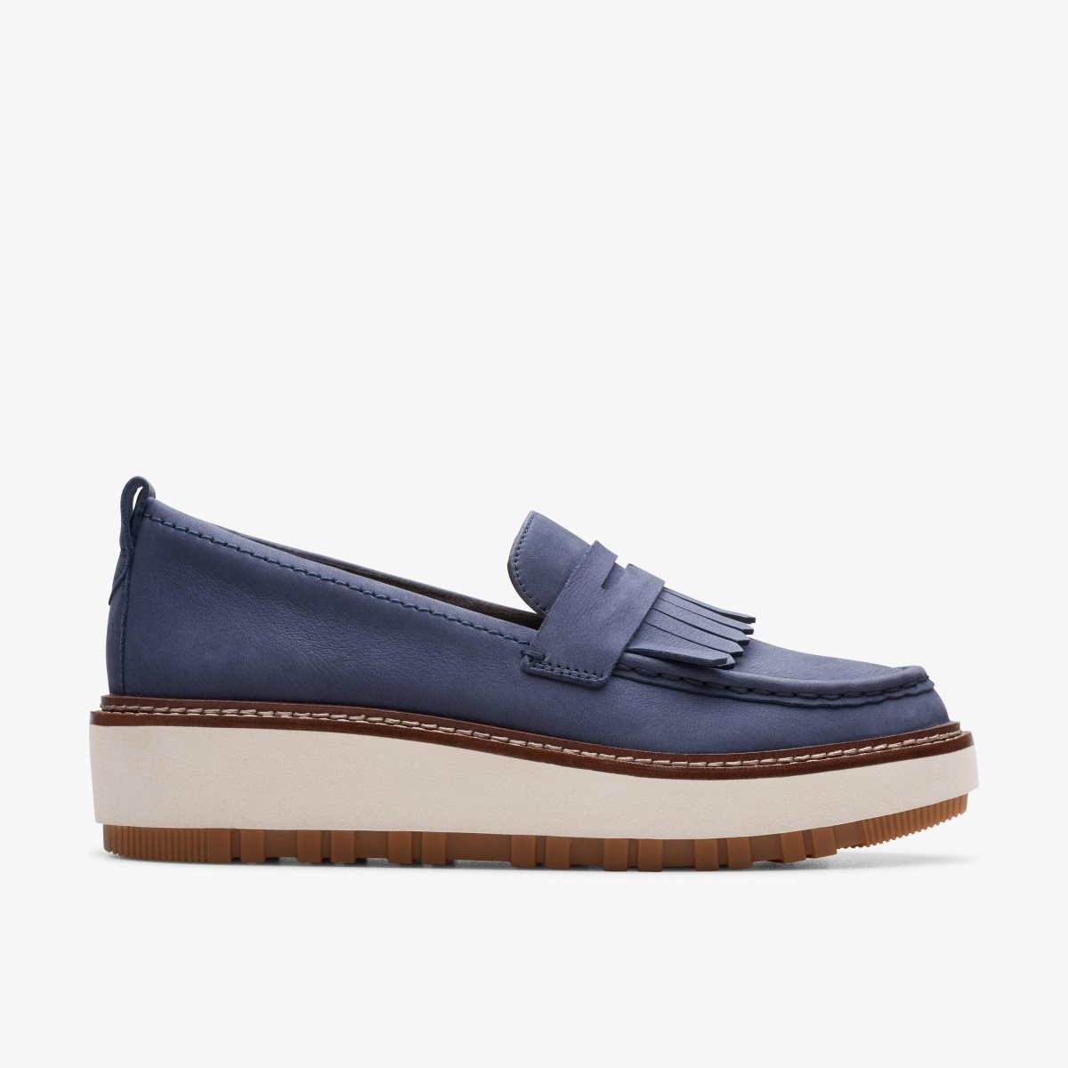 Clarks Orianna Loafer Navy Nubuck Navy | KW1906732