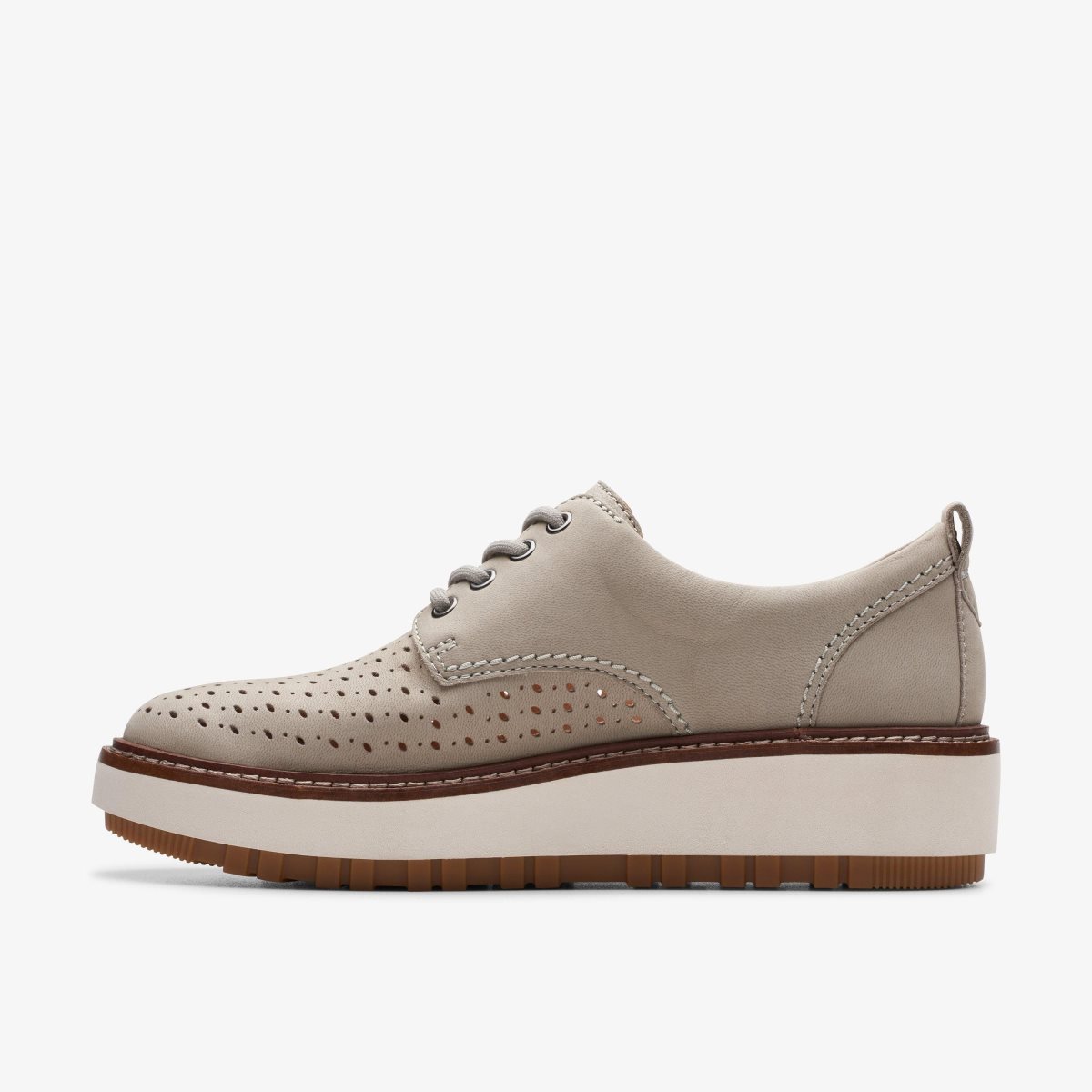 Clarks Orianna Move Stone Nubuck Grey | OC2735810