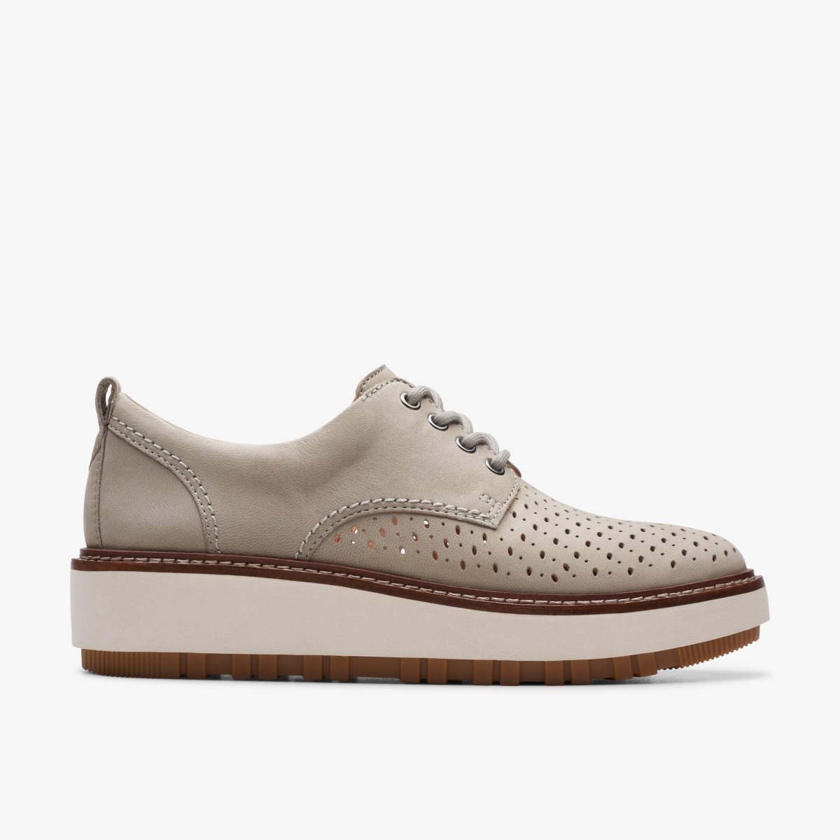 Clarks Orianna Move Stone Nubuck Grey | OC2735810